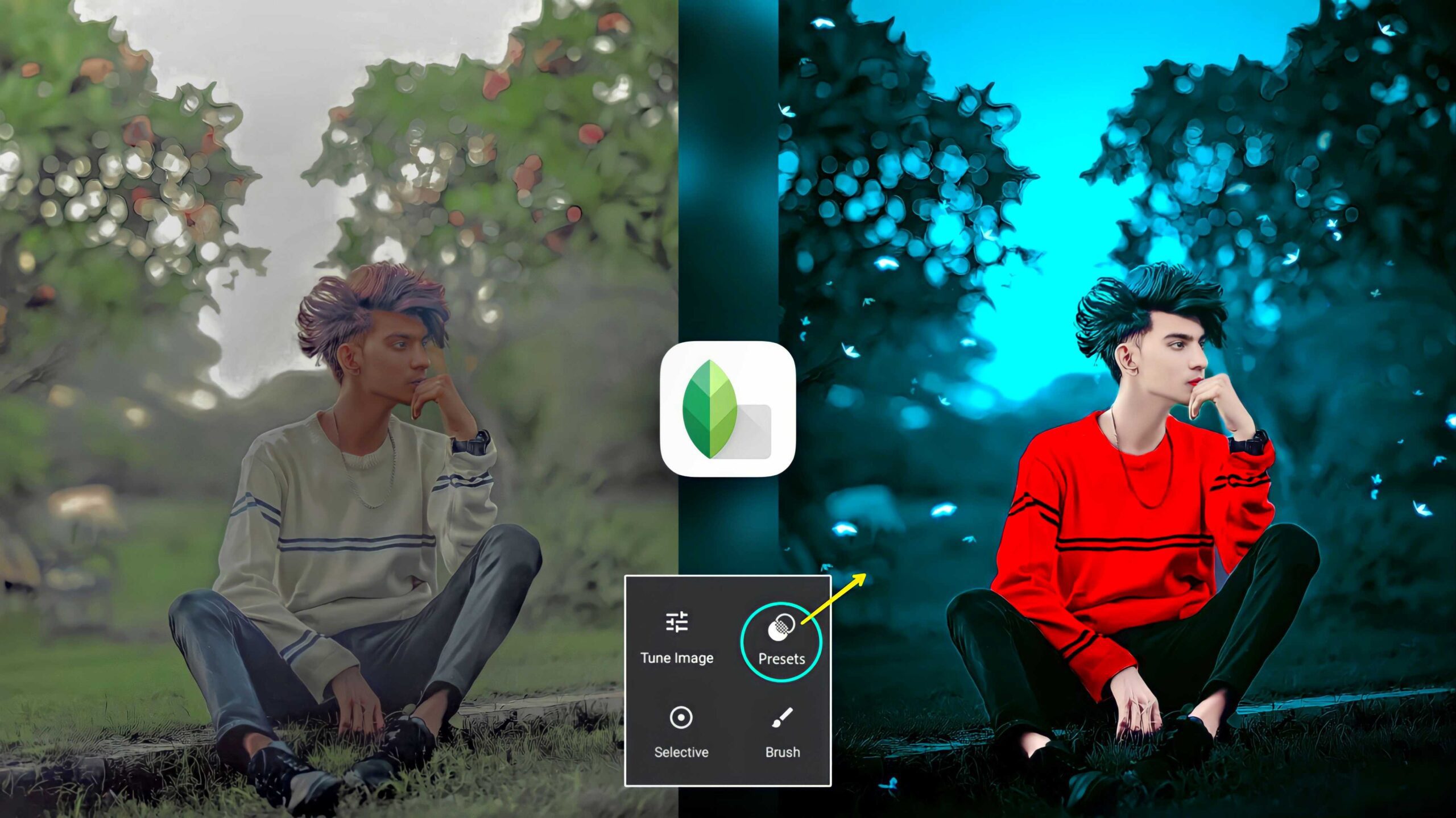 New Snapseed Photo Editing Tricks ? 2023 | Snapseed Background Colour  Change | Best Photo Editing - MUNAWAR EDITS