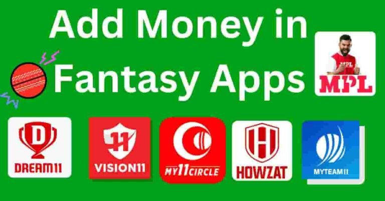 How to Add Money in Fantasy Apps